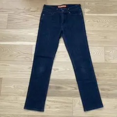 ユニクロ 【25】スキニーデニム ブラック 黒