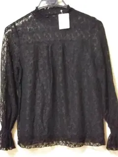 断捨離★【総レース】長袖トップスearthmusicecology