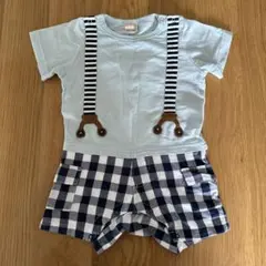 ⭐︎美品⭐︎petit main ロンパース 80㎝
