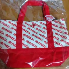 ホカロン トートバッグ 赤