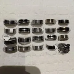 【新品・送料無料】メンズリング20点まとめ売りセットI 売り切れ続出！