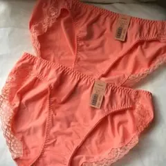 新品タグ付エメフィールLL Lフリー　オレンジ　２枚