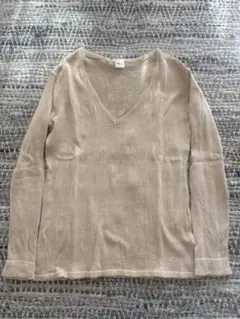 【新品】ロンハーマン　ベージュコットンニット