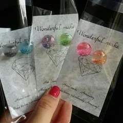 ✨スノードームピアス✨