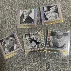 ドラゴンボール　シールウエハース　40周年記念　4枚