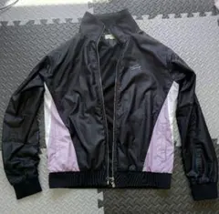 TOMMY XL ナイロンジャケット ブラック/パープル