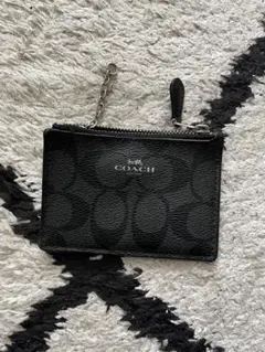 COACH ブラック コインケース