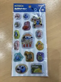 新品未開封♡ ポップデコパーティー　わたあめカプセルシール　パペットスンスン