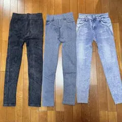 ジーンズ・ジーパン風　スパッツ　レギンス