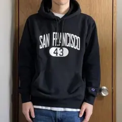 チャンピオン スウェットパーカー LLサイズ champion 黒 ブラック