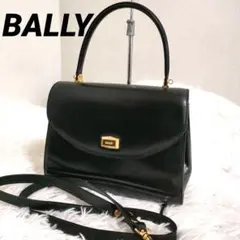 ✨美品✨BALLY バリー ショルダーバッグ 黒 2way フォーマル 冠婚葬祭 