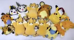 ポケモン 電気タイプ ぬいぐるみ まとめ売り 15点