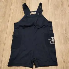 美品　エル　ELLE　ロンパース　80㎝　紺のサムネイル