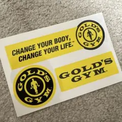 Gold's Gym ステッカーセット