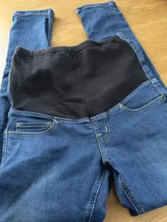 無印　マタニティ デニムパンツ S