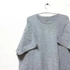 無地　FRUIT OF THE LOOM グレー　L Tシャツ　メンズ