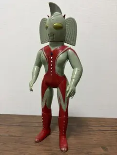 激レア】仮面ライダー カマキリ男 当時物 ソフビ 昭和レトロ 旧