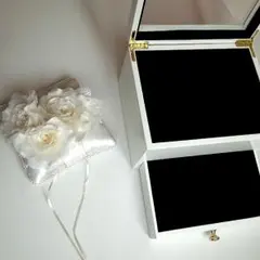 ☆夏物SALE!!様専用☆　4℃　ジュエリーボックス　リングピロー