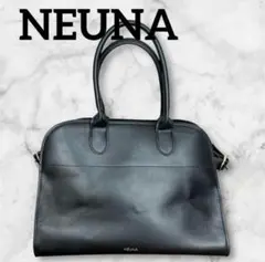【美品】NÉUNA ヌナ バッグ　仕事 ブラック A4収納可 ビジネスバッグ
