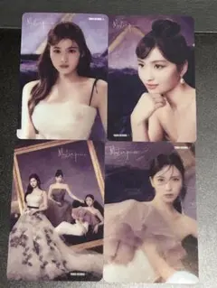 TWICE MISAMO masterpiece クリアトレカ 特典 4種コンプ