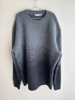 ユニクロ×JWA スフレヤーングラデーションクルーネックセーター L グレー