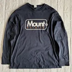 H&M ロンT ネイビーブラック Lサイズ オーバーサイズ 長袖カットソー