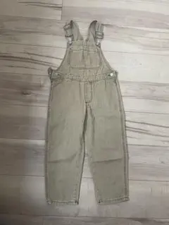 ZARA ベージュ オーバーオール 3-4歳