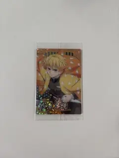 鬼滅の刃 ウエハース クリアカード SR 我妻善逸 獪岳