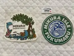 御蔵島　ステッカー　イルカのサムネイル