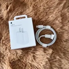 Apple 20W USB-C Power Adapter + ケーブル