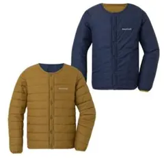 140 モンベル mont bell サーマラップ ラウンドネック ジャケット