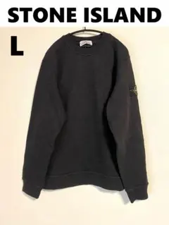 26SS【新品】STONE ISLAND 袖ワッペンロゴ スウェット 黒色 M - メルカリ
