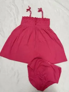 GAP◆ピンクの可愛いパンツ付きワンピース◆100