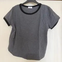 LOWRYS FARM リンガーTシャツ グレーのサムネイル