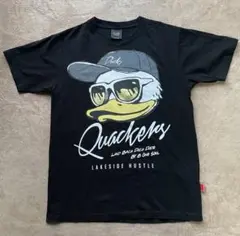 Quackers ドナルドダック Tシャツ M ブラックのサムネイル
