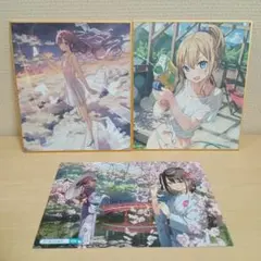 カントク　色紙　トレーディングミニ色紙　第五弾　２種類セット　来場限定カードつき