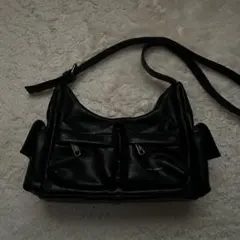 SAMO ONDOH ブラック ショルダーバッグ