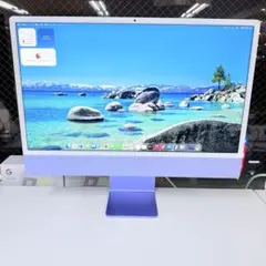iMac 24インチ M1 16GB / 512GB パープル A2438 - メルカリ
