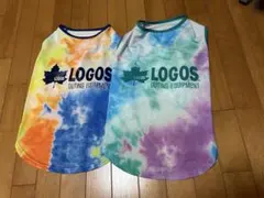 LOGOS 犬用タイダイシャツ 2枚セット　大型犬S