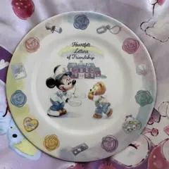 ディズニー　ハートフェルトレターズオブフレンドシップ　スーベニアプレート
