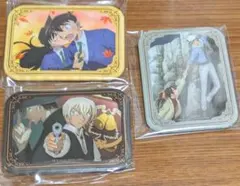 名探偵コナン　缶バッジ　3点