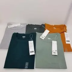 UNIQLO U クルーネックTシャツ 半袖 S 5枚セット 260409-2A