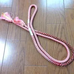 組紐　帯締め　和装小物　絹100%　着付け　七五三　成人式　M