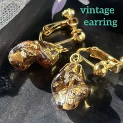 美品【ヴェネチアンガラス✤金彩入り】ヴィンテージのサムネイル