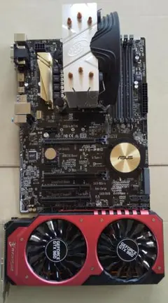 【動作確認済】ASUS H170PRO+Corei5 6600+メモリ16GB等 動作確認済】ASUS H170PRO+Corei5 6600+メモリ16GB等 - メルカリ