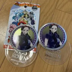USJ ワンピース 缶バッジ ニコ・ロビン 2点セット