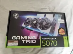 MSI GeForce RTX 5070 GAMING TRIO 本体