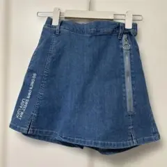 デニムスカート風キュロット