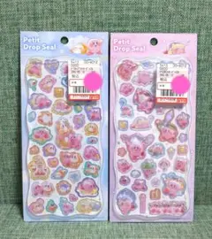 カービィ プチドロップシール 2枚セット