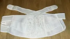 【試着のみ】犬印本舗　サポートアップ妊婦帯 3L ピンク 大きいサイズ